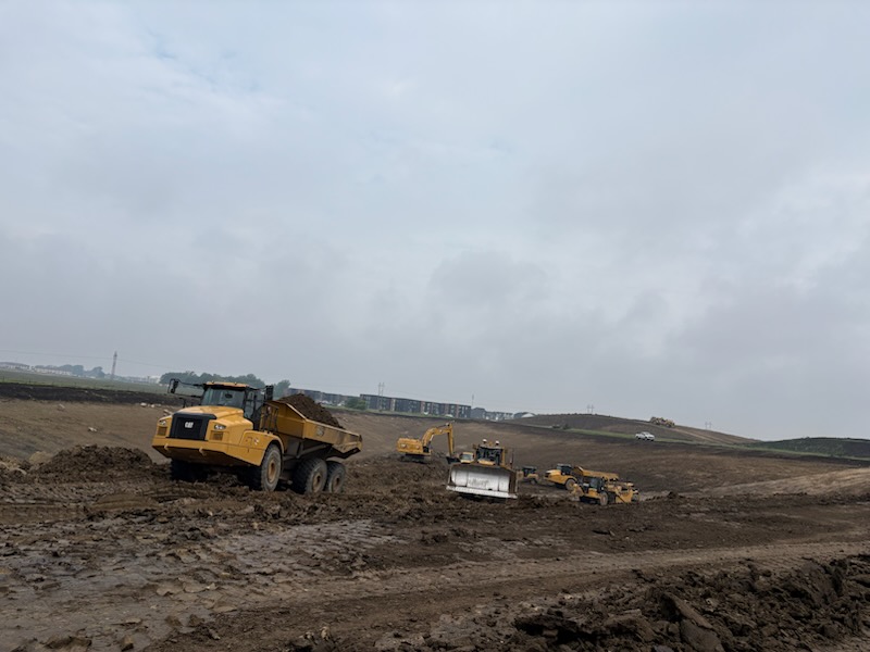 Construction site.